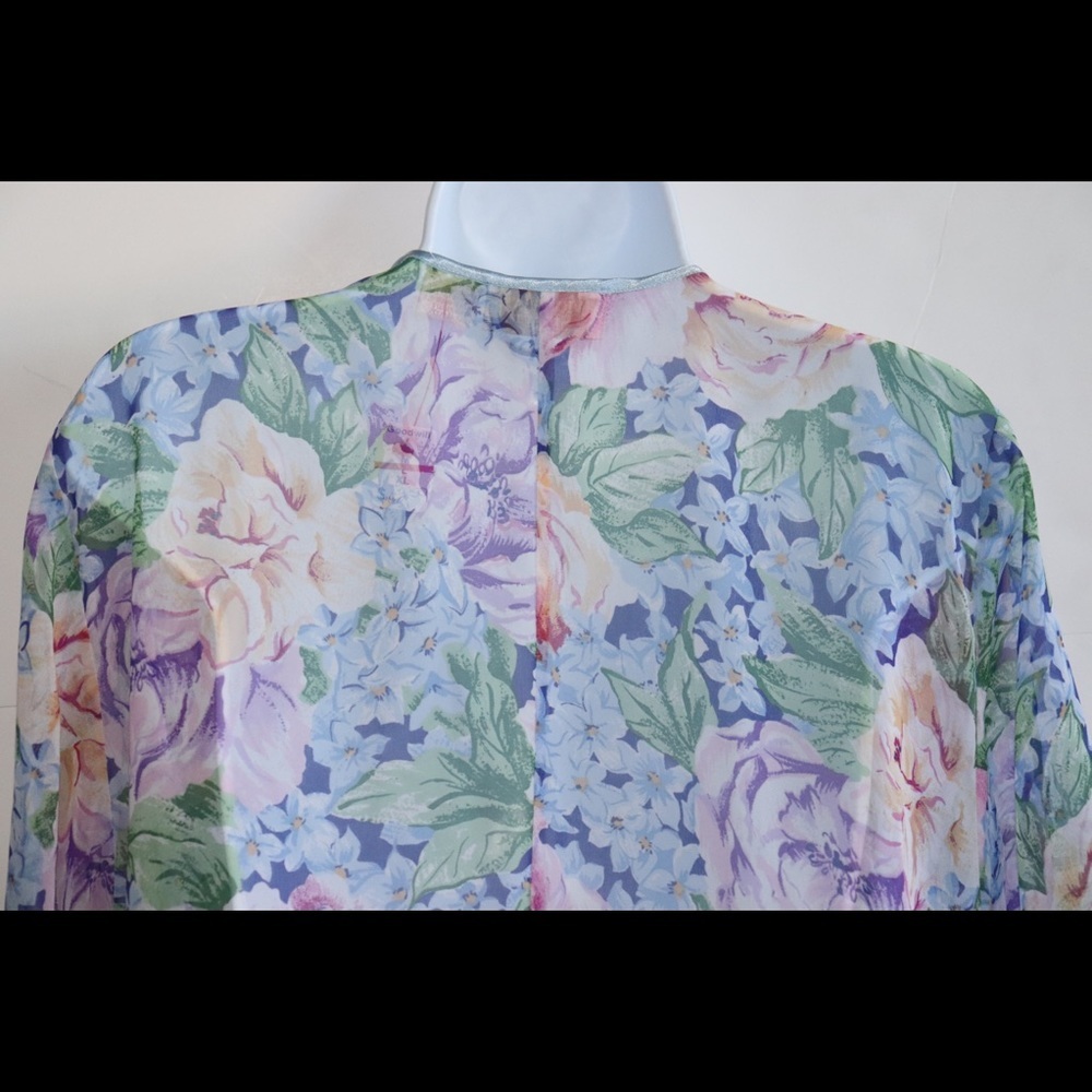 Vtg Gold Label Victoria Secret Kimono Sz Large - Picture 6 of 11